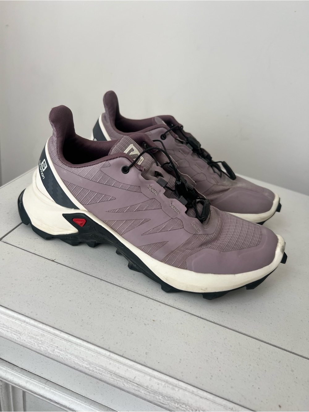 Salomon Women's Supercross Trail Running Shoe - Dusty Lilac - Picture 2 of 6